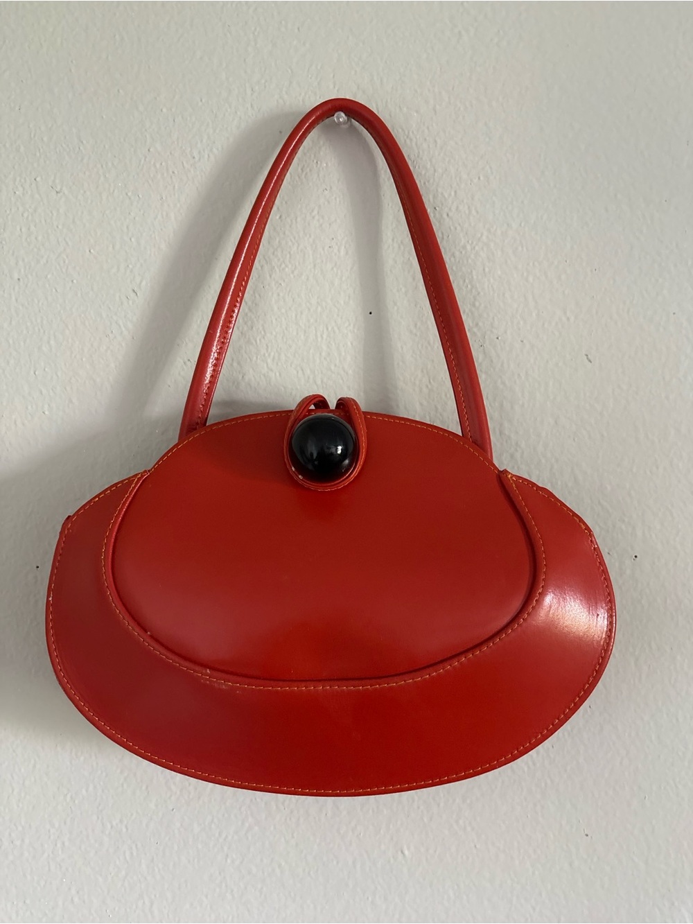 Petit Coton" Vintage Leather Bag